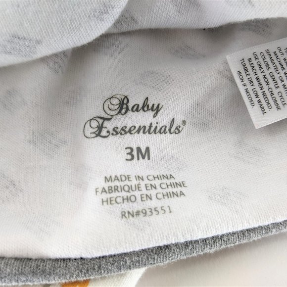 Baby Essentials 3-pack caps - Picture 3 of 4